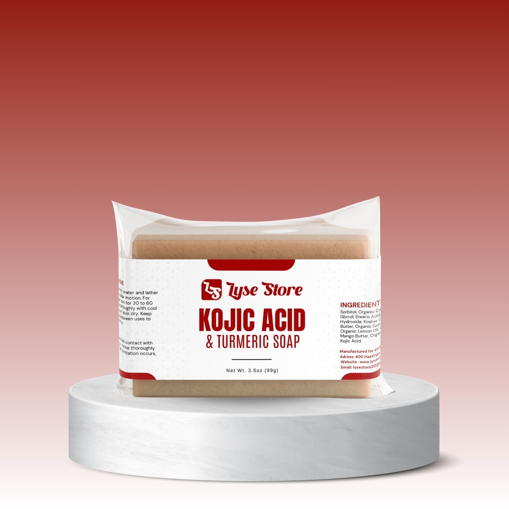 KOJIC & TURMERIC SOAP