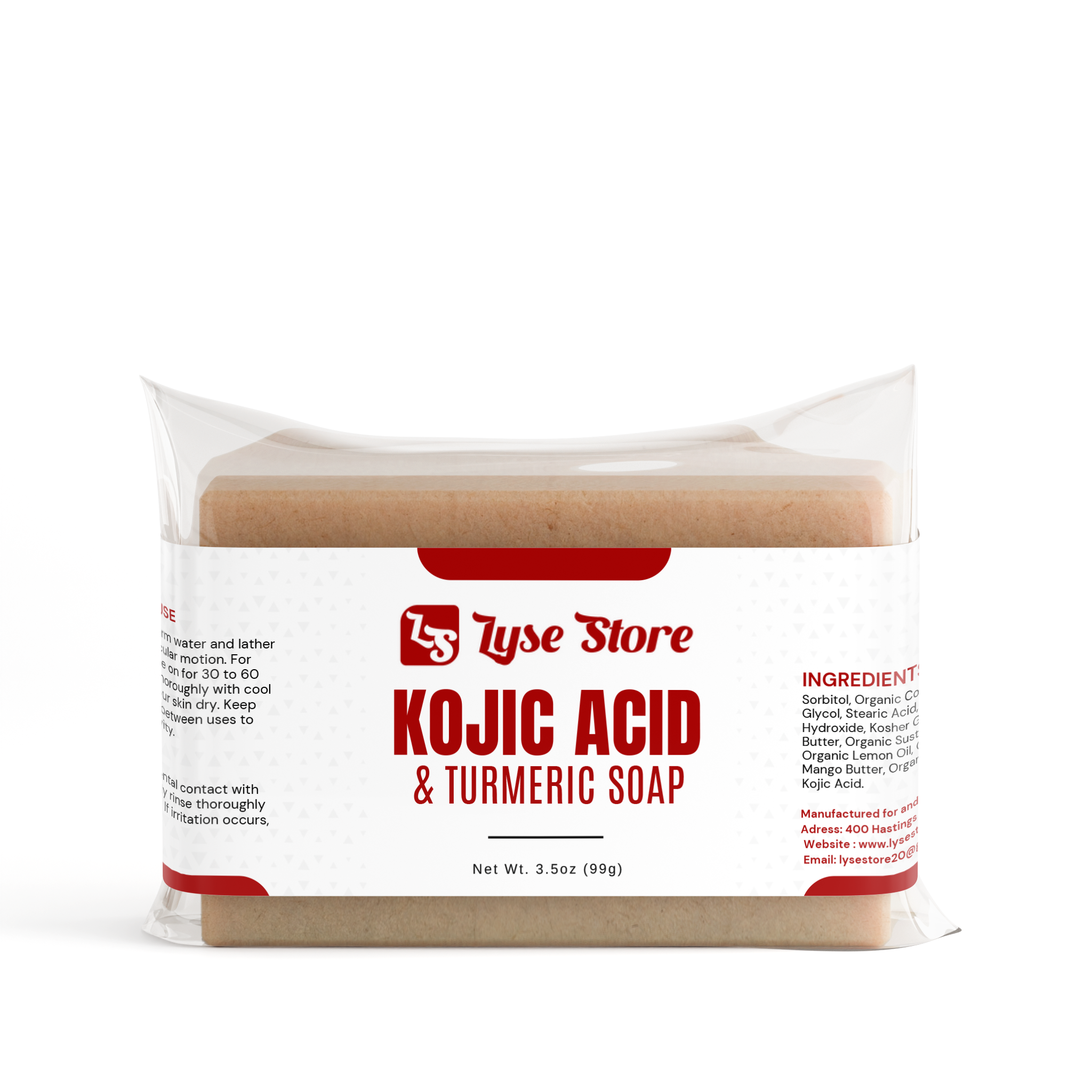KOJIC & TURMERIC SOAP
